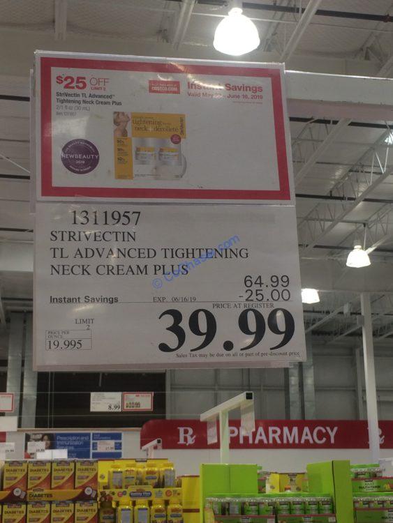 Strivectin TL Advanced Tightening Neck Cream Plus CostcoChaser