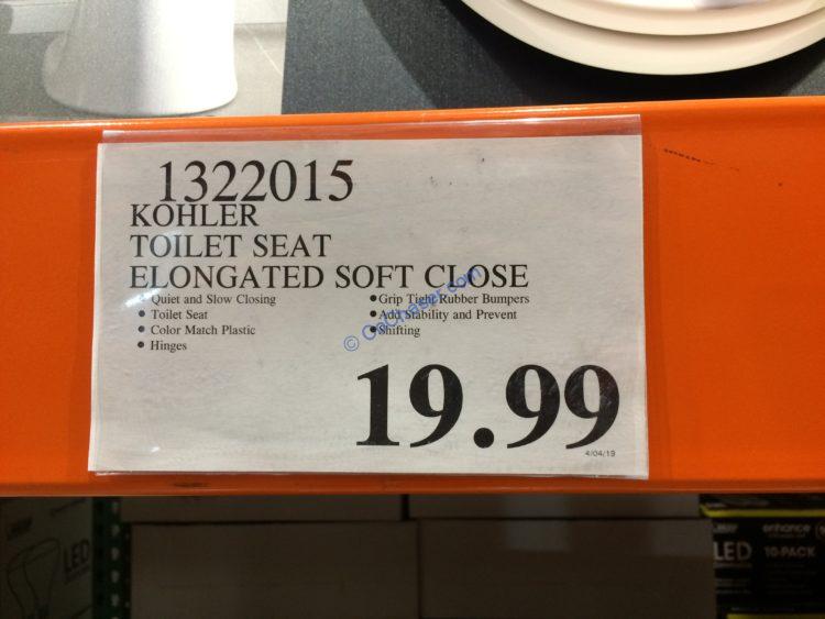 Kohler Toilet Seat Elongated Soft Close Costco Velcromag