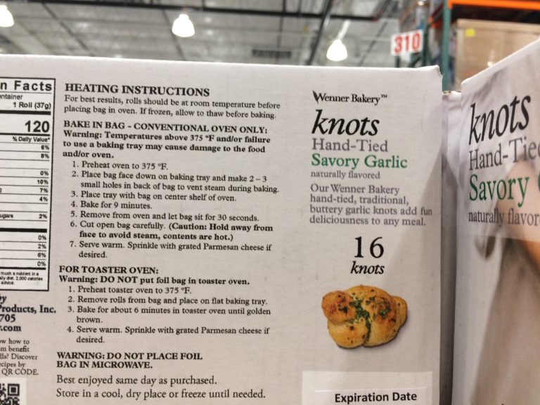 Costco1324295WennerBakeryGarlicKnotRollsinf CostcoChaser