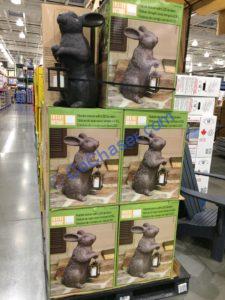 Costco-1500182-Rabbit-Statue-with-Lantern-LED-Candle-all
