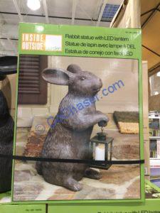 Costco-1500182-Rabbit-Statue-with-Lantern-LED-Candle1