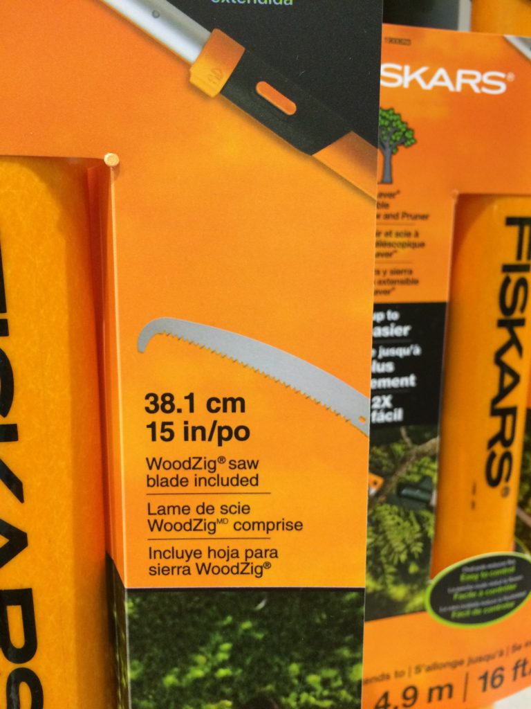 Costco1900623Fiskars16PolePrunerspec CostcoChaser