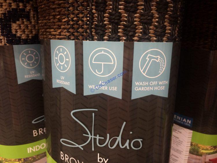 Brown Jordan Indoor / Outdoor Rug 6’6” x 9’6” – CostcoChaser