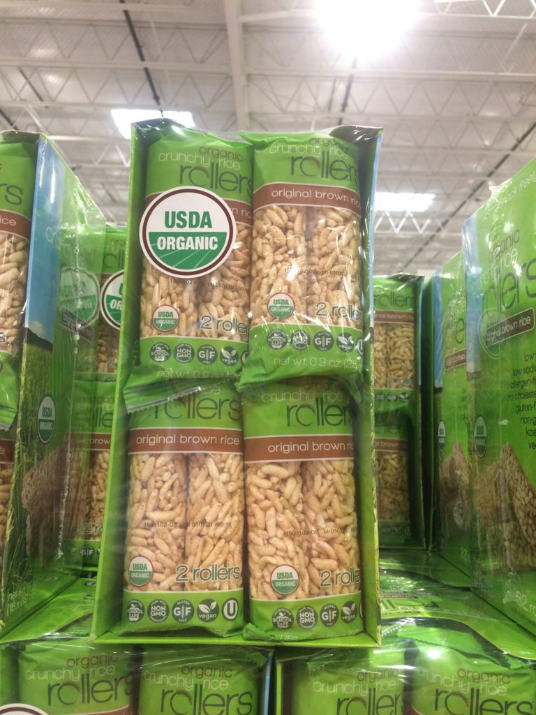 Organic Bamboo Lane Brown Rice Rollers 16 Count Box CostcoChaser