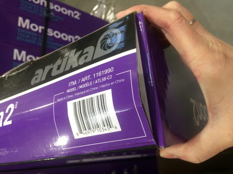 Costco1161990ArtikaMonsoonII VerticalShowerCaddybar CostcoChaser