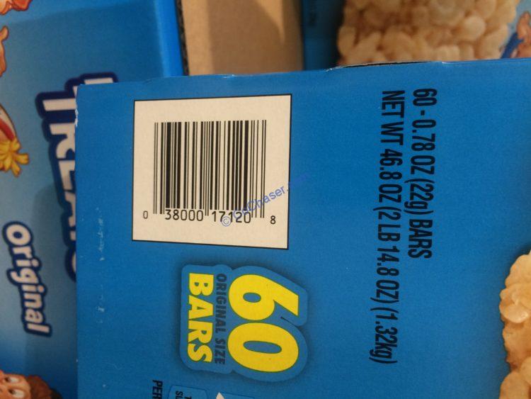 Costco1185317KelloggsRiceKrispiesTreatsbar CostcoChaser