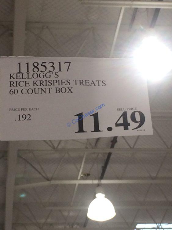 Costco1185317KelloggsRiceKrispiesTreatstag CostcoChaser