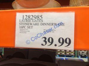 Costco-1282985-Laurie-Gates-Stoneware-Dinnerware-tag