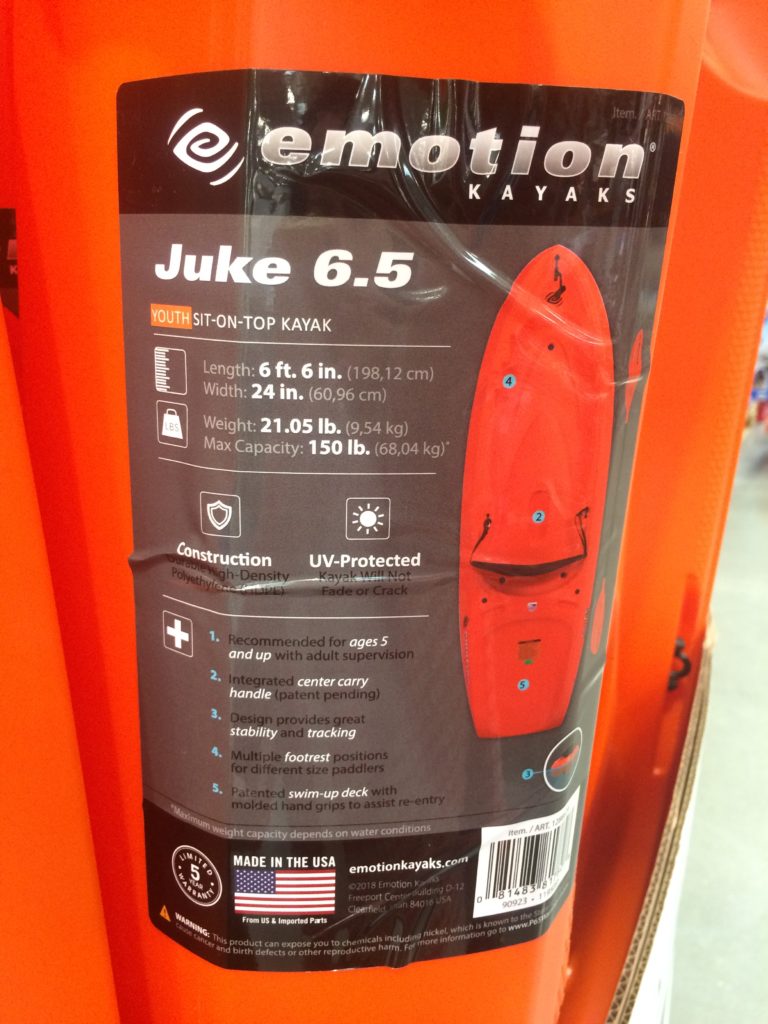 Costco1288629LifeTimeEmotionJukeYouthKayak2 CostcoChaser