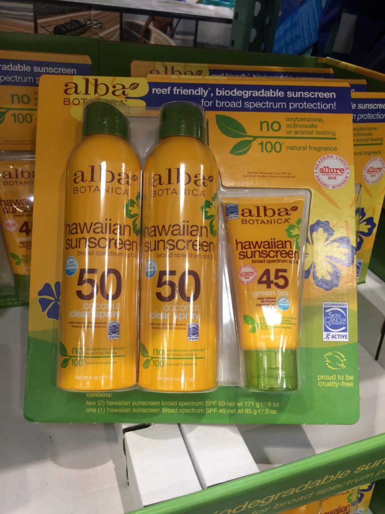 Alba Botanica Hawaiian Sunscreen 2/6.0 oz + 3.0 oz Lotion CostcoChaser