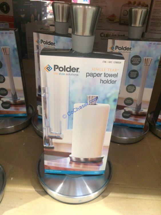 Polder Single-Tear Paper Towel Holder