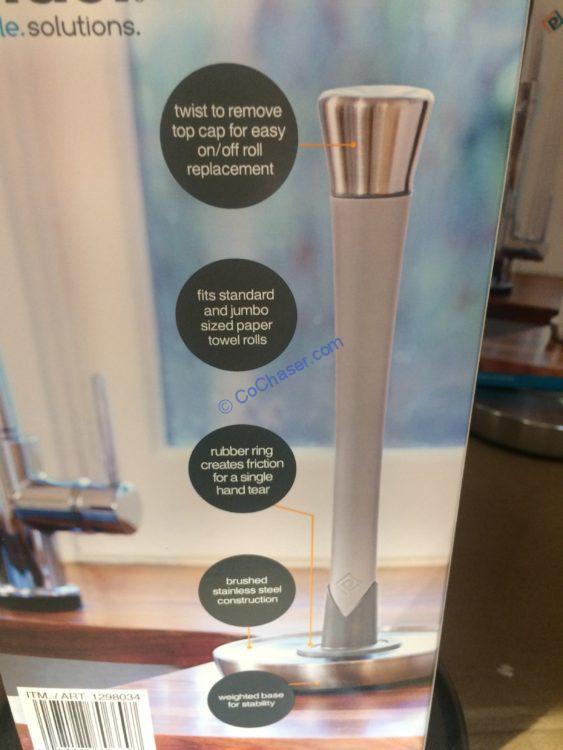 Costco1298034PolderSingleTearPaperTowelHolder2 CostcoChaser