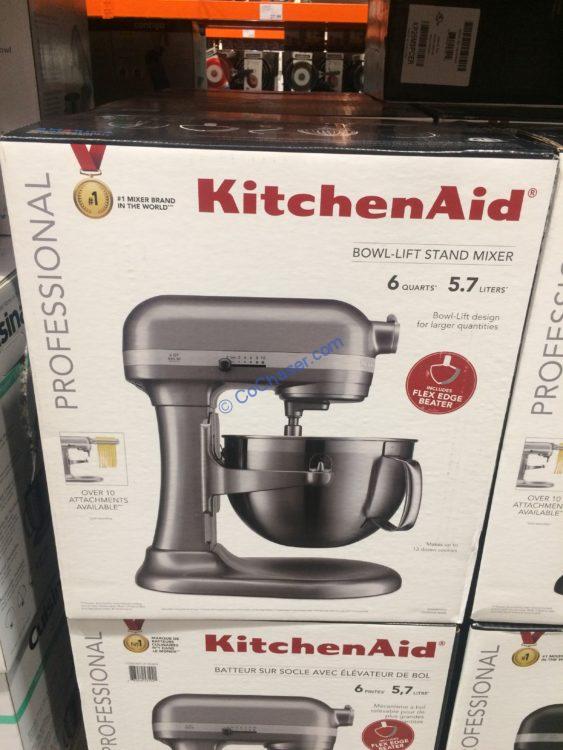 KitchenAid KP26M9PCER Batidora Profesional 10 Velocidades 6 Qt