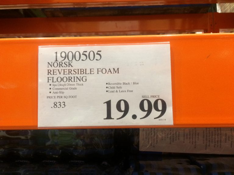 Costco1900505NorskReversibleFoamFlooringtag CostcoChaser