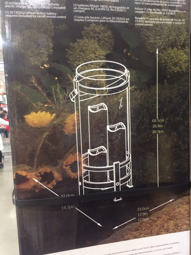 Costco1900695OutdoorLanternwithLEDCandlessize CostcoChaser