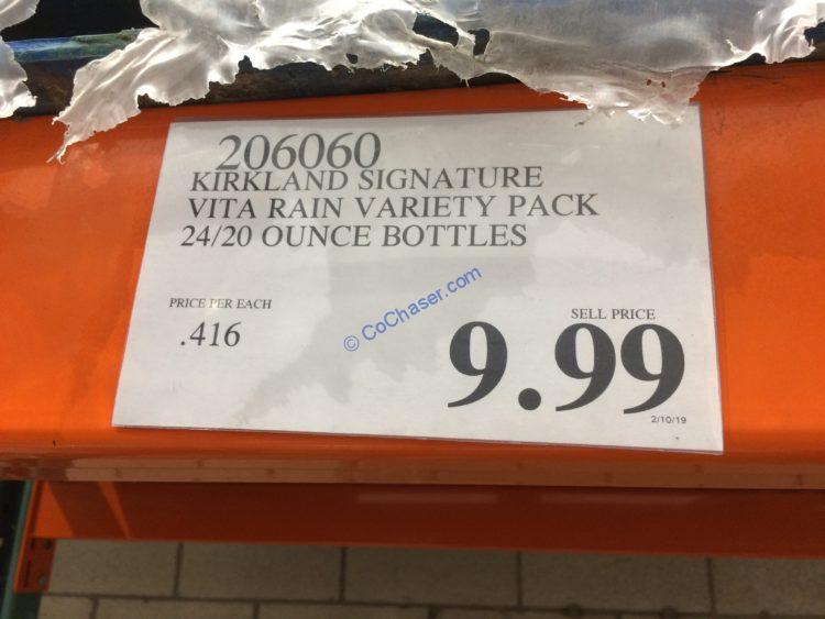 Costco206060KirklandSignatureVitaRainVarietytag CostcoChaser