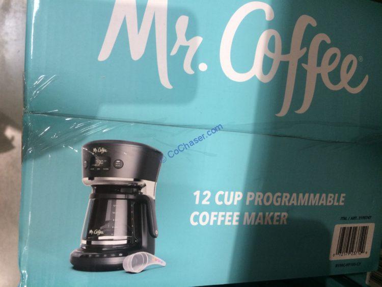 Mr. Coffee 12Cup Easy Measure Programmable Brewer, Model BVMCRF100