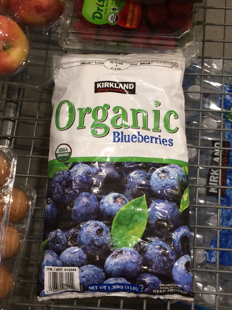 Kirkland Signature Organic Blueberries 3Pound Bag CostcoChaser