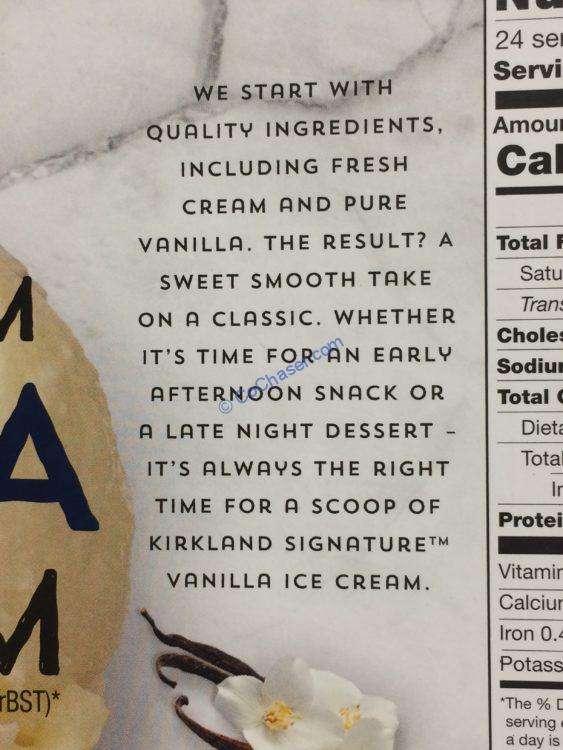 Costco948400KirklandSignatureSuperPremiumVanillaIceCreaming