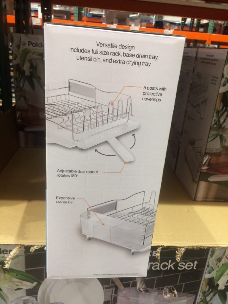 Costco1119346PolderStainlessSteelDishRack1 CostcoChaser