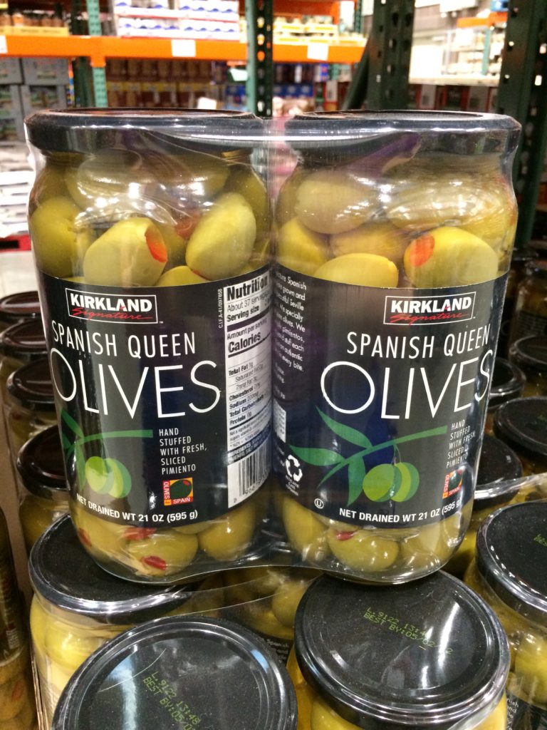 Kirkland Signature Pimiento Stuffed Olive 2/21 Ounce Jars CostcoChaser
