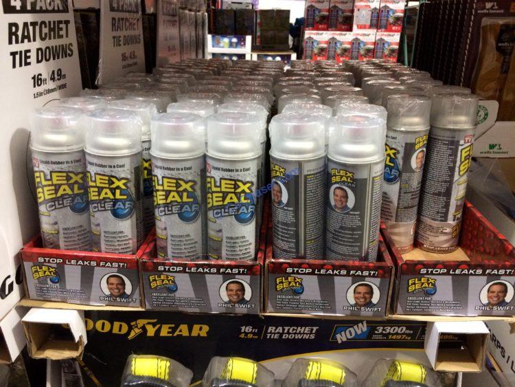 Flex Seal Aerosol 2Pack Clear Color CostcoChaser