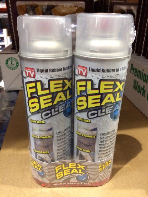 Flex Seal Aerosol 2-Pack Clear Color