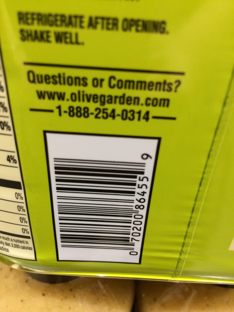 Costco1237428OliveGardenItalianDressingchart CostcoChaser
