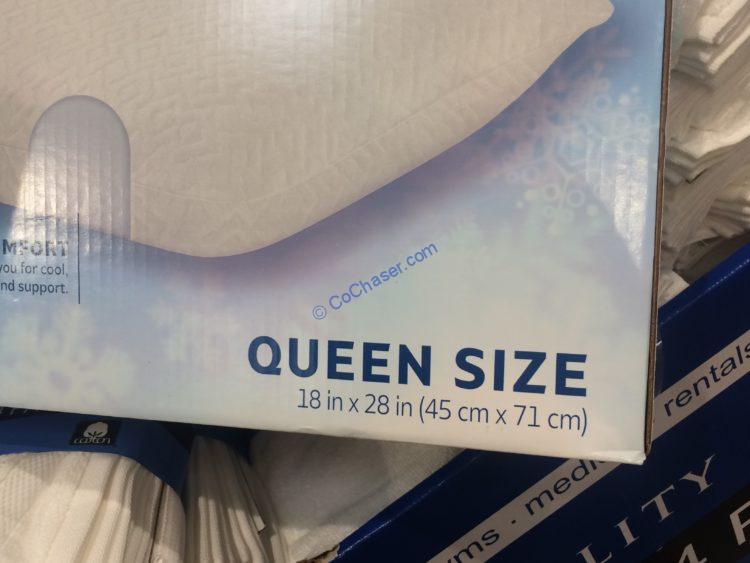 Costco1261639NovaformLastingCoolGelMemoryFoamPillowpart