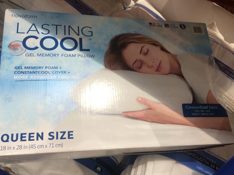 Costco1261639NovaformLastingCoolGelMemoryFoamPillow2 CostcoChaser
