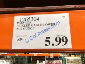 Costco-1265304-Paesana-Pickled-Cauliflower-tag