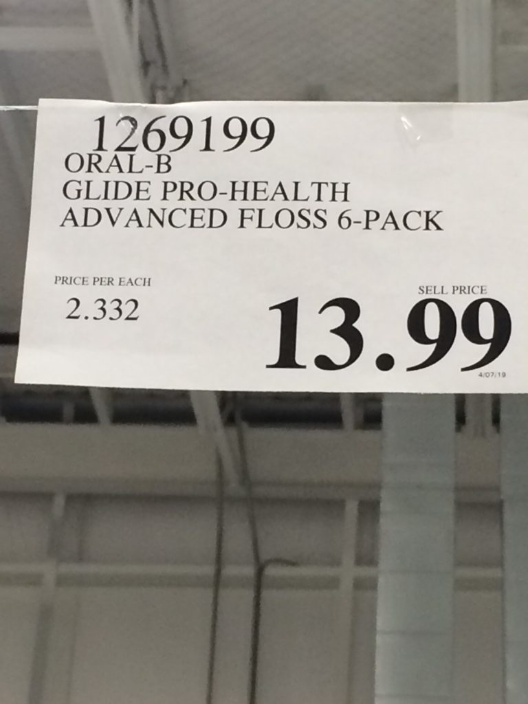 Costco1269199OralBGlideProHealthAdvancedFlosstag CostcoChaser