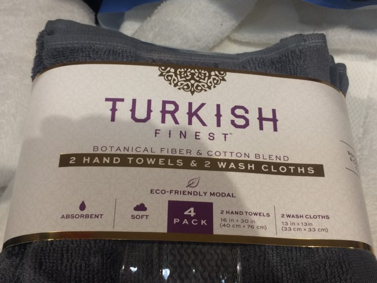 Turkish Finest 4 Piece Set Assorted Colors CostcoChaser