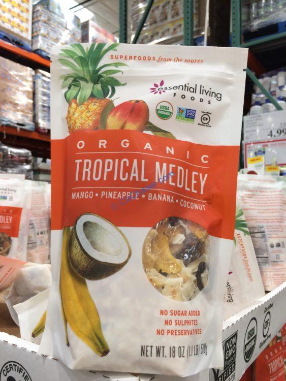 Essential Living Foods Organic Tropical Medley 18 Ounce Bag