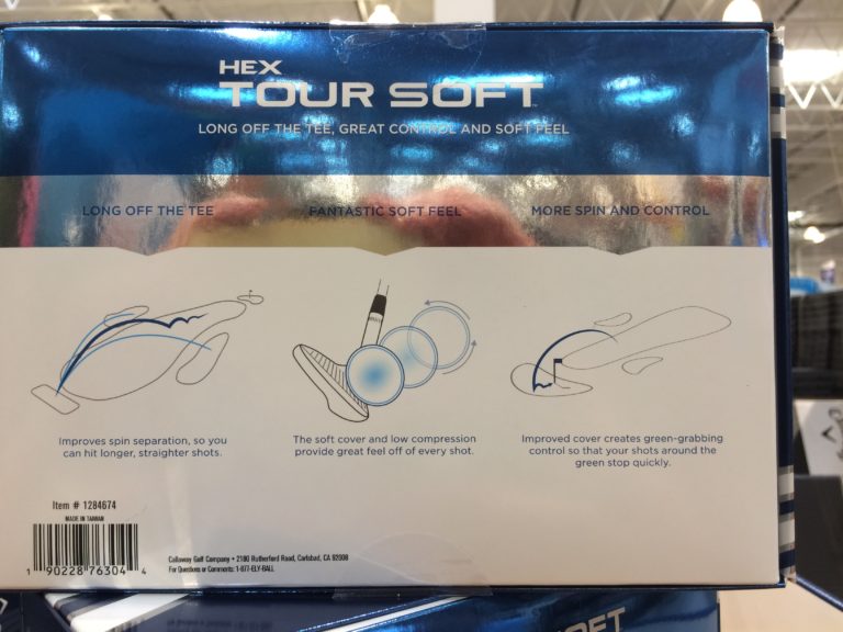 Costco1284674CallawayHexTourSoftGolfBall24PKspec CostcoChaser