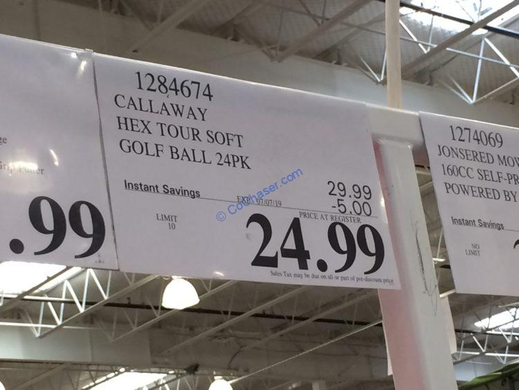 Costco1284674CallawayHexTourSoftGolfBall24PKtag CostcoChaser