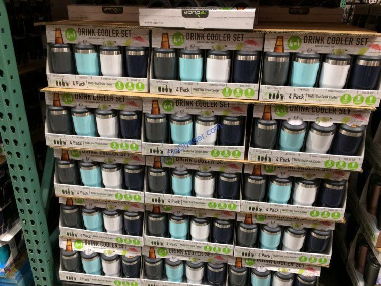 Costco1301412ReduceDrinkCoolerSet4PKall CostcoChaser