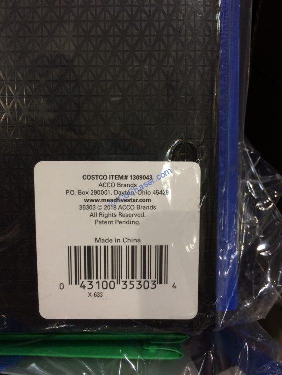 Costco1309043FiveStarExpandingFilewithFourFoldersbar