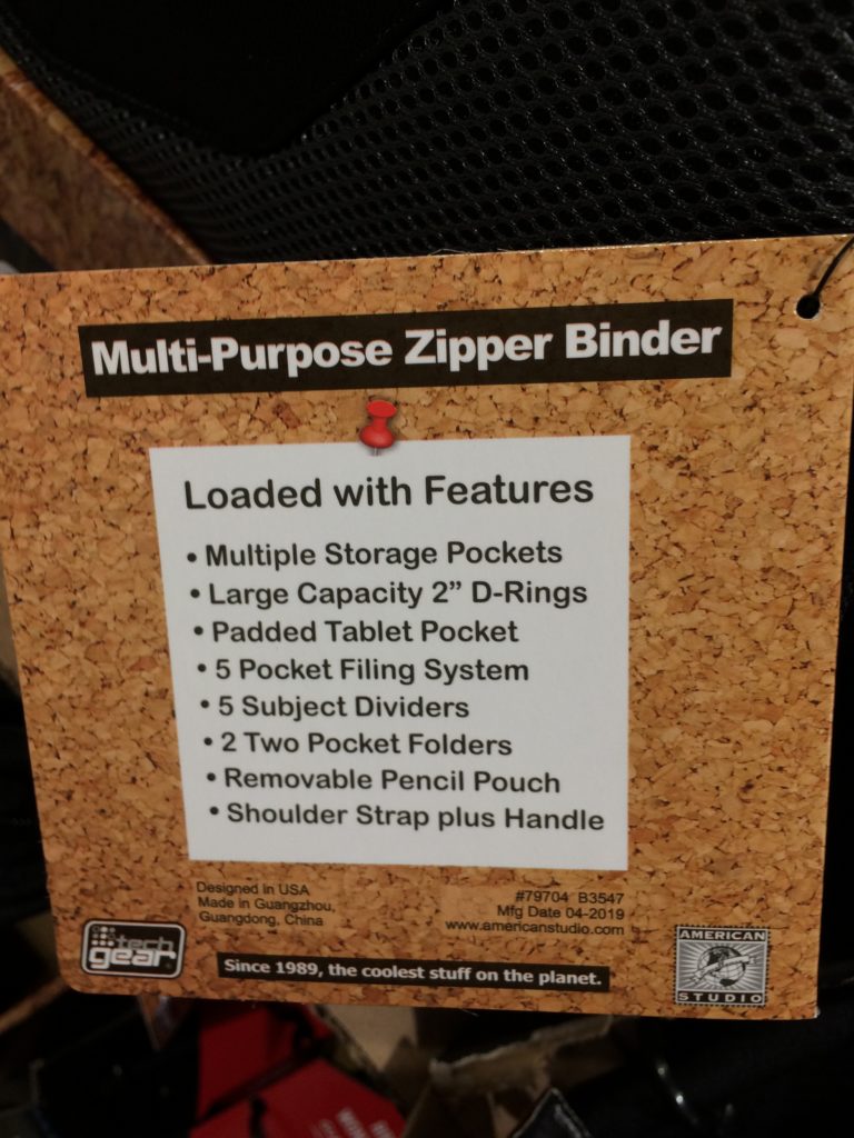 Costco1311476AmericanStudioZipperBinder3 CostcoChaser