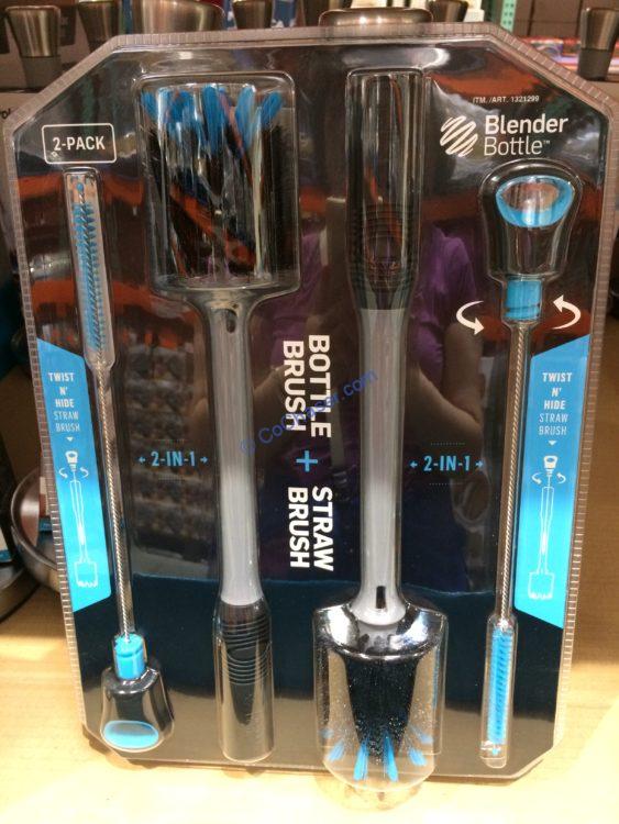 Blender Bottle Straw & Bottle Brush 2PK