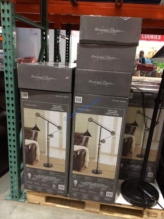 Costco1900120BridgeportDesignsPulleyFloorLampall CostcoChaser