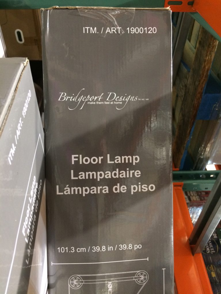 Costco1900120BridgeportDesignsPulleyFloorLampspec1 CostcoChaser