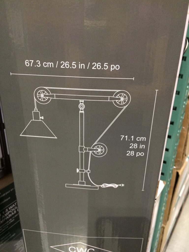 Costco2001064BridgeportDesignsPulleyTableLampsize CostcoChaser