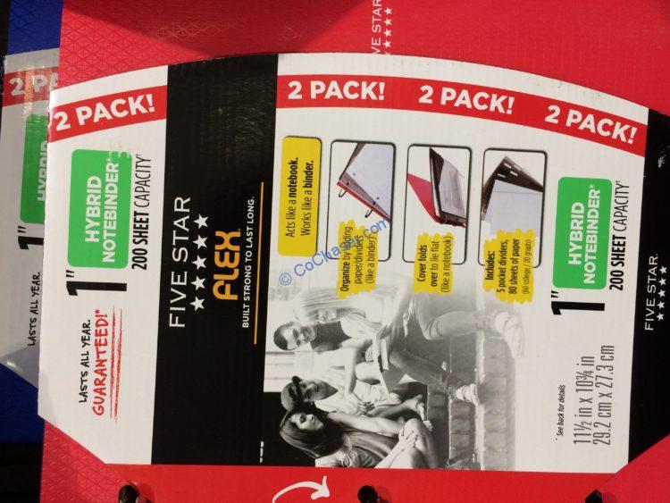 Costco289477FiveStarFlexBinder2PK1Ringsname CostcoChaser