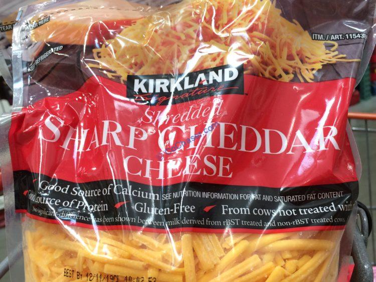 Costco1154380KirklandSignatureShreddedSharpCheddarname