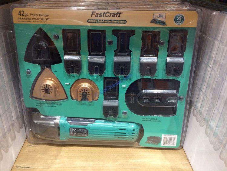 Fastcraft Oscillating Tool 42PC CostcoChaser