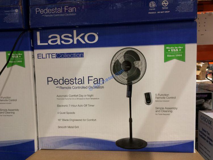 Lasko Elite Collection 16 Pedestal Fan CostcoChaser