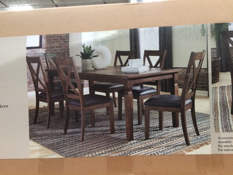 Universal Broadmoore Carol 80” 7PC Dining Set CostcoChaser