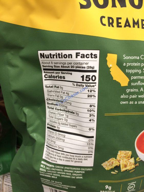 Costco1300523SonomaCreamerySavorySeedSaladTopperchart