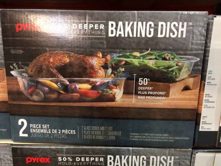Costco1309834Pyrex2pieceDeep DishBakewareSet1 CostcoChaser